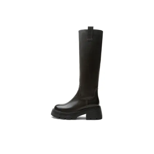 TOOMANYSHOES Женские высокие сапоги до колена