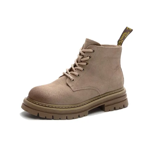 JIETEGONGYANG Короткий Мартин Ботинок Женские