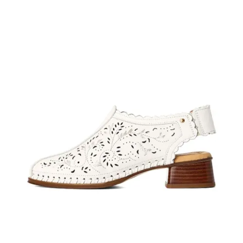 PIKOLINOS Высокие каблуки Кокосовый Молочный Белый Женские