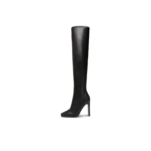 STEVE MADDEN Женские высокие сапоги до колена, черные