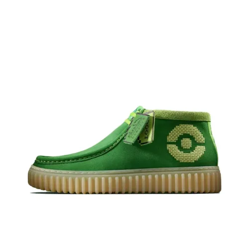 Clarks ботильоны, зеленый, мужской