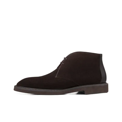 THOM WILLS Британский Винтаж Пустыня LEATHER BOOTS Ботильоны Мужские