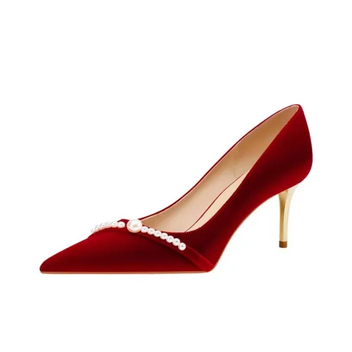 Ruby L Высокие каблуки Бургундский 6,5CM Женские