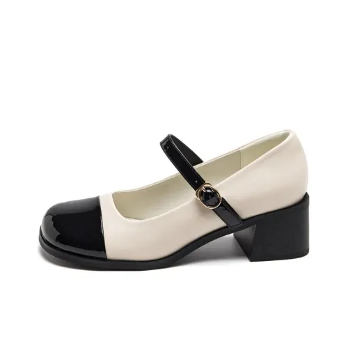 AGSDON Грубый каблук Высокие каблуки 4,5 см Женские