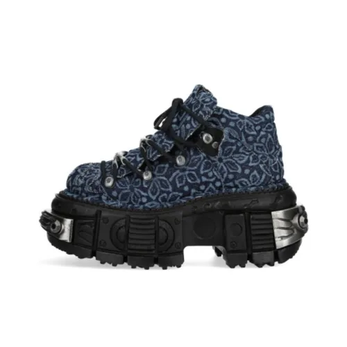 NEW ROCK Ботильоны Унисекс Blue