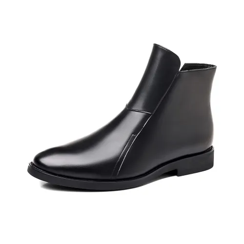 Romon Короткие ботильоны мужские черные