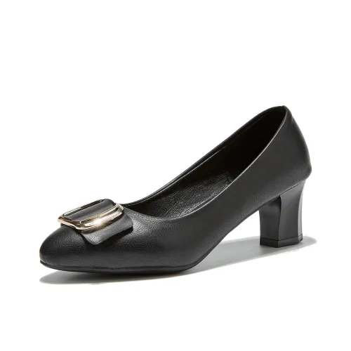 Medd Балет Балетки Грубый каблук Высокие каблуки Средний каблук Профессиональный Коммутирование Женские