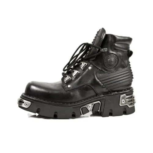 NEW ROCK Ботильоны 6 см Унисекс Черный