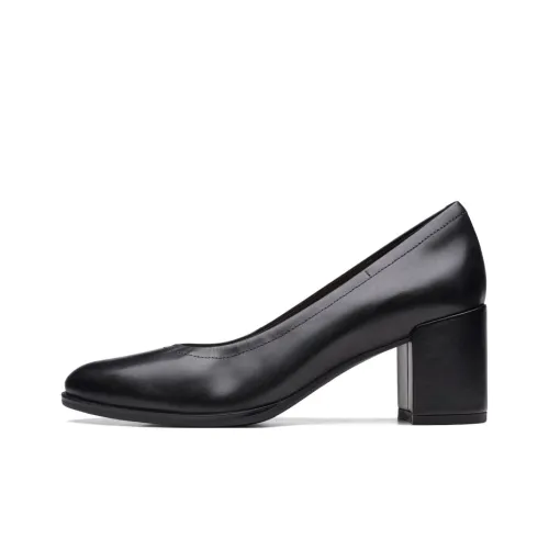 Clarks Frewa Series Высокие каблуки Черный Коровья кожа 261709644 Женские