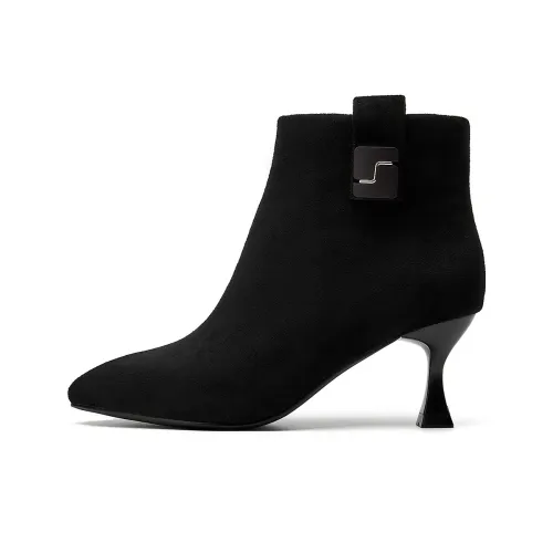 SHOUBA Ботильоны 6 см Женские Черные