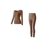 Кофейный комплект одежды [Топ + Штаны]