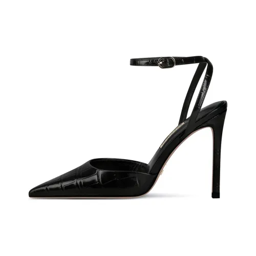 FABEIFEI Узкий каблук высокий каблук 10 см женский