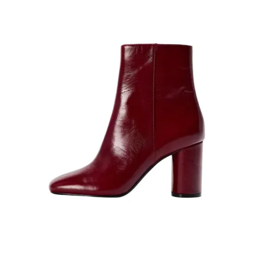 ZARA Ботильоны Красные Женские