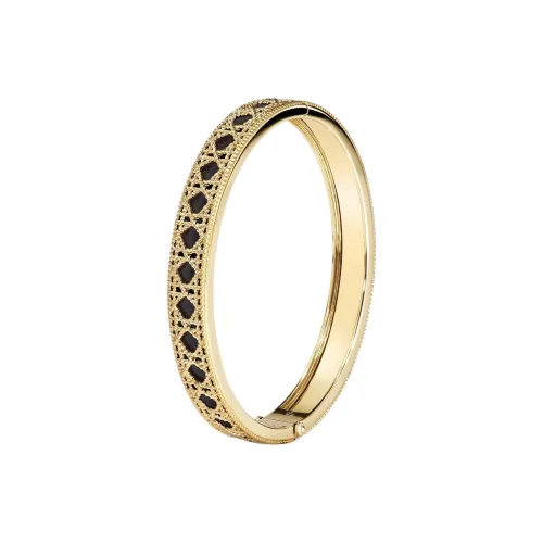 DIOR 18К золото Эмаль 18К белый золото браслеты унисекс золото