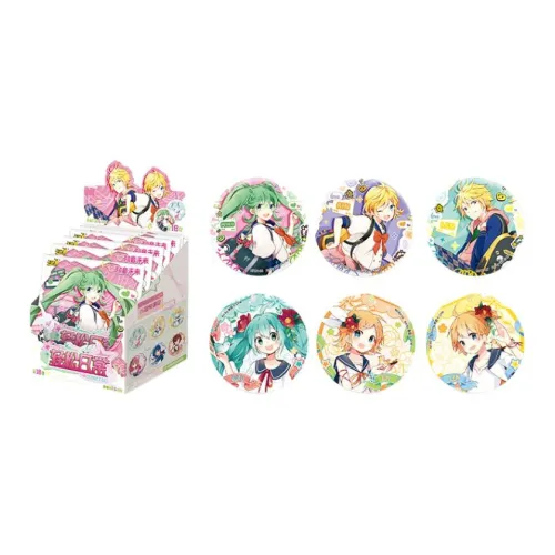 KAYOU Hatsune Miku Easy Everyday Collection Blind Boxes Single Mystery Box Full Box 6 Pack KAYOU Hatsune Miku Easy Everyday Collection Слепые коробки Один Mystery Box Полная коробка 6 шт