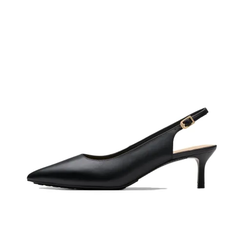 Clarks Низкий каблук Высокий каблук 5,5 см Женский Черный