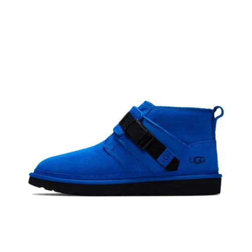 UGG Neumel Snapback Slip-resistant Ankle Length Snow Boots Men's Blue UGG Neumel Snapback Slip-resistant Ankle Length Snow Boots Мужской Синий