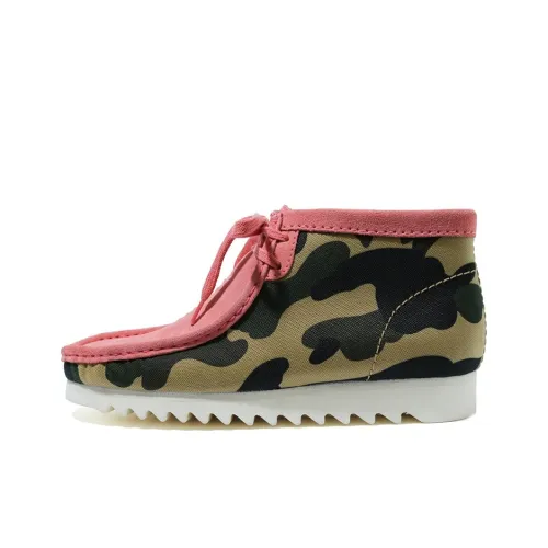 Clarks x A BATHING APE Ботильоны Мужские Розовые