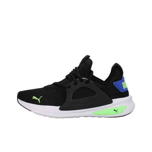 PUMA Softride Enzo Evo Slip-Resistant Abrasion-Resistant Low Top Casual Running Shoes Men's Black PUMA Softride Enzo Evo Противоскользящие устойчивые к истиранию низкий топ повседневные беговые кроссовки мужские черные