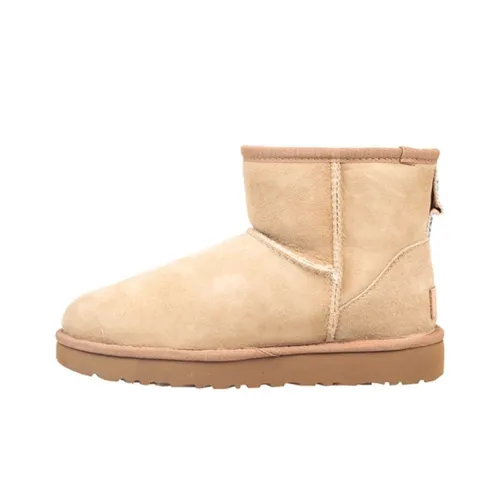 UGG Термостойкие противоскользящие короткие снегоботинки женские каштановые