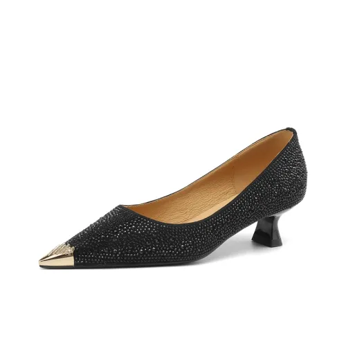 Echo yolo Грубый каблук Высокие каблуки 4CM Женские