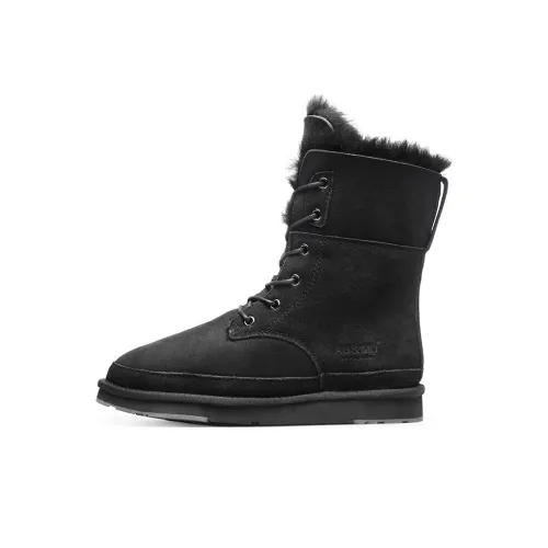 AU&MU Сноубутсы Черные Унисекс