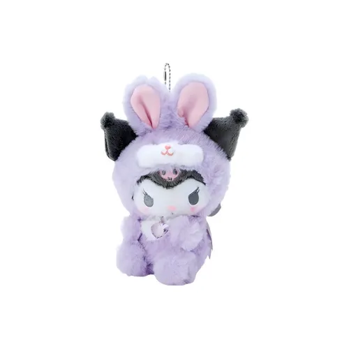 Санрио Kuromi Ограниченная серия Год Кролика Кукла Плюшевая Подвеска 17,2 см Высота