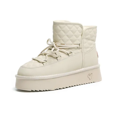 В пухлые туфли устойчивые к истиранию противоскользящие короткие сноубутсы женские