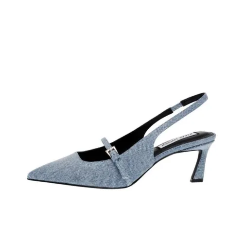 STEVE MADDEN Высокие каблуки Джинсовый синий Женские