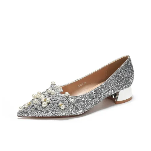 WEISHIBANGWEI Грубый каблук высокий каблук 3 см женский