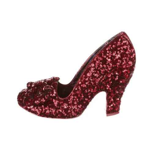 IRREGULAR CHOICE Just In Time Грубый каблук Высокие каблуки 9,2 см Женский Красный