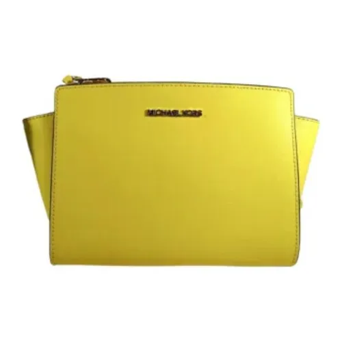 MICHAEL KORS Selma Кожа Сумка через плечо Сумка на плечо Средняя Женская Грейпфрутовая