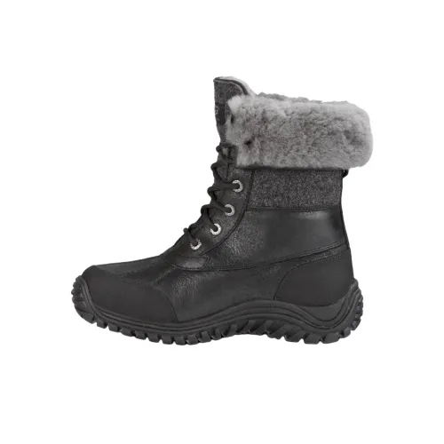UGG Adirondack Короткие Снежные Ботинки Женские Серый Черный
