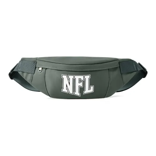 NFL Ткань Обхват талии Сумка Грудь Сумка Большой Унисекс Армейский зеленый