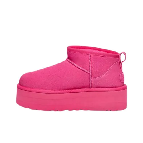 UGG CLASSIC ULTRA MINI Ankle Длина Сноубутсы Женские Розовый