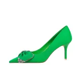 Зелёный [Высота каблука 7,5 см]