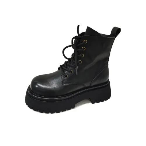 BOERDIQI 13,5cm Мартин Ботинок Женские Черный