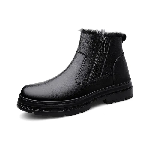 Kangaroo Head Crew Martin Boot Мужской Черный