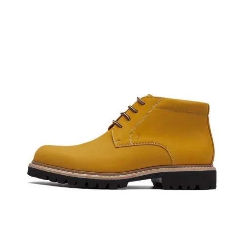 Roberta Di Camerino ботинки Martin Earth Yellow Мужские