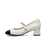 Бежево-черный