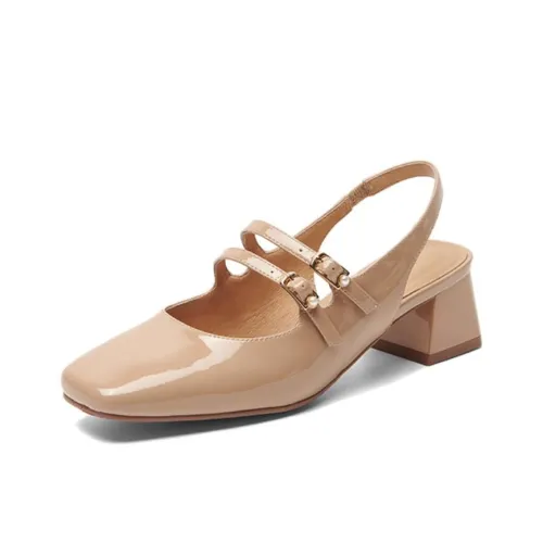 PT'SON Грубый каблук Высокие каблуки 4,5 Женские