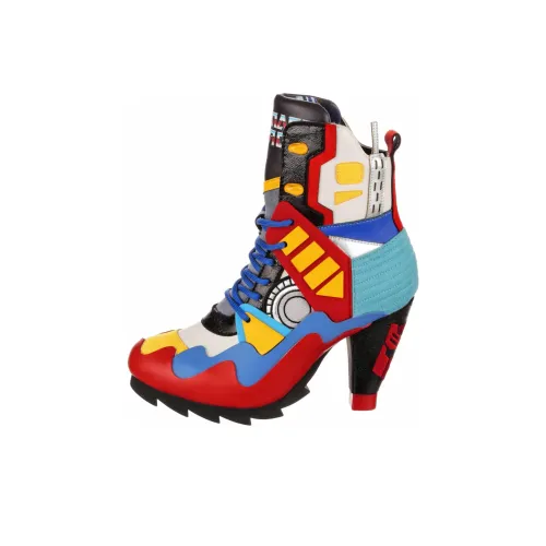IRREGULAR CHOICE Высокие каблуки Белый Красный Синий Женские