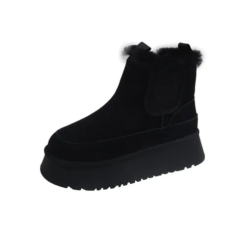 Peach Print Короткий MID Голень Сноубутсы Женские