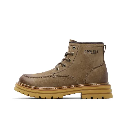 Dickies Короткий MID Голень Мартин Boot Мужской CAMEL