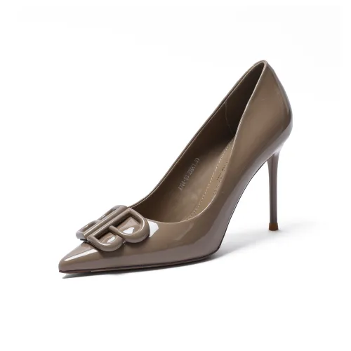 PINWEISHIDU Узкий каблук высокий каблук 8 см женский