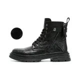 Черный с флисовой подкладкой