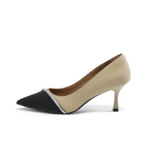 ST SAT Узкий каблук Высокие каблуки 7,4CM Женские