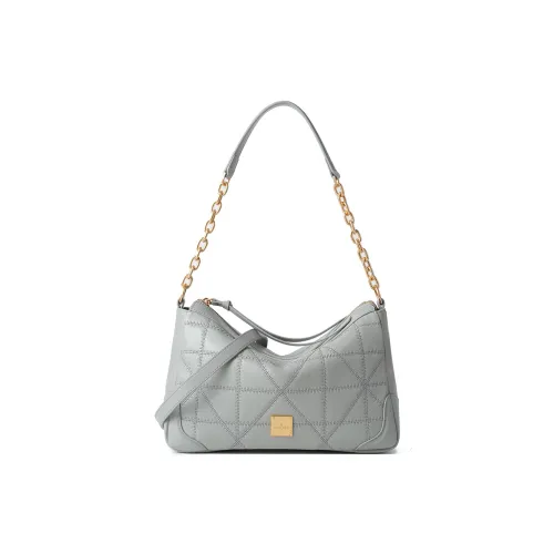 Montagut Овчина Сумка через плечо Сумка на плечо Стандартная Женская Каменный Серый Желудь Кокосовое Молоко Белый Черный