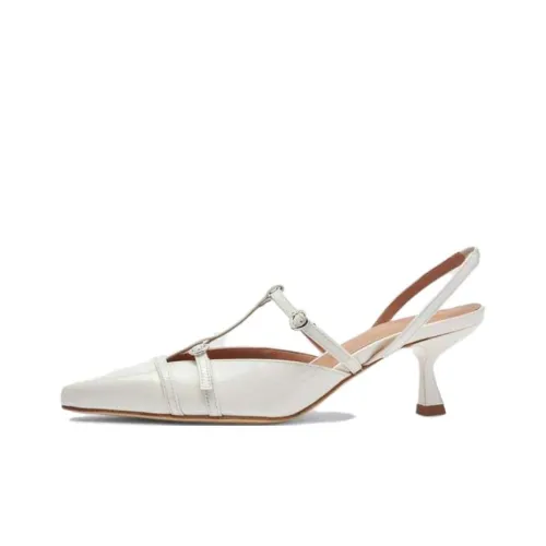 SCAROSSO Узкий каблук Высокие каблуки 5 см Женские Белые