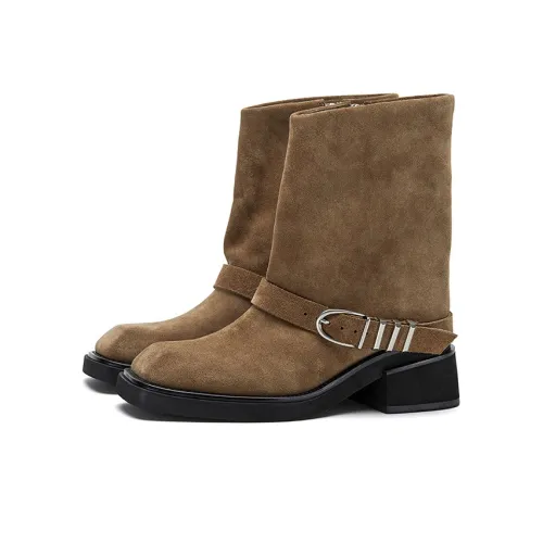 Ботильоны Marie Claire Женские Карамельно-коричневые